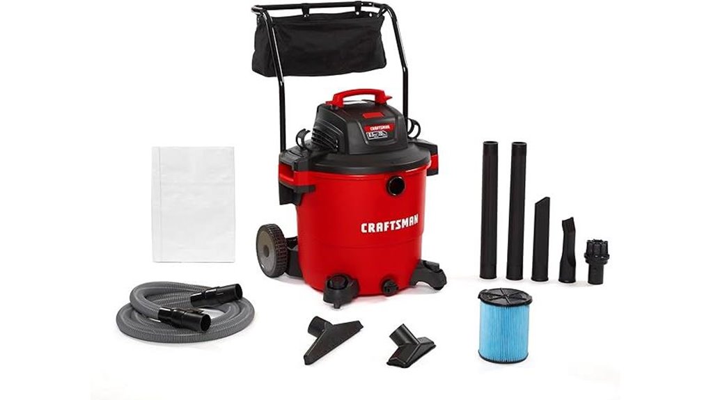 20 gallon wet dry vacuum