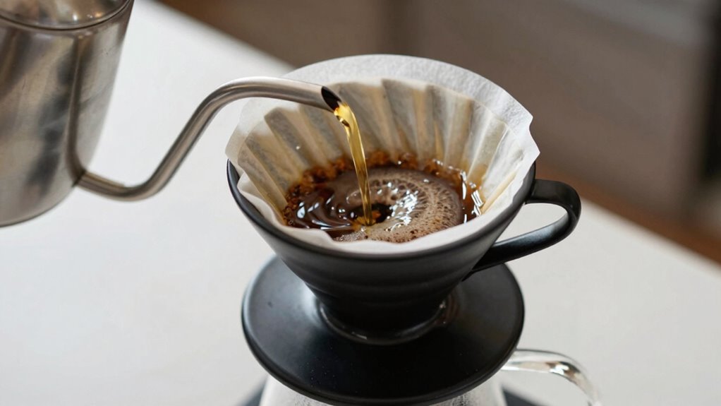 adjust grind temperature pouring