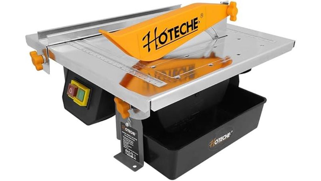 adjustable depth tile saw