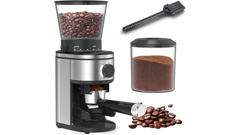 adjustable grind size options