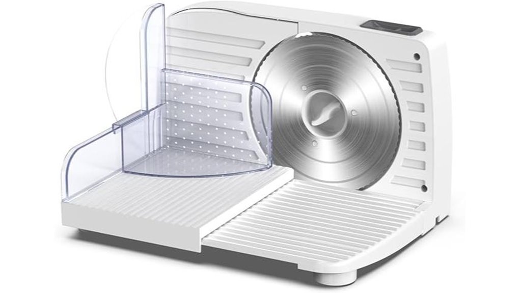 adjustable thickness food slicer