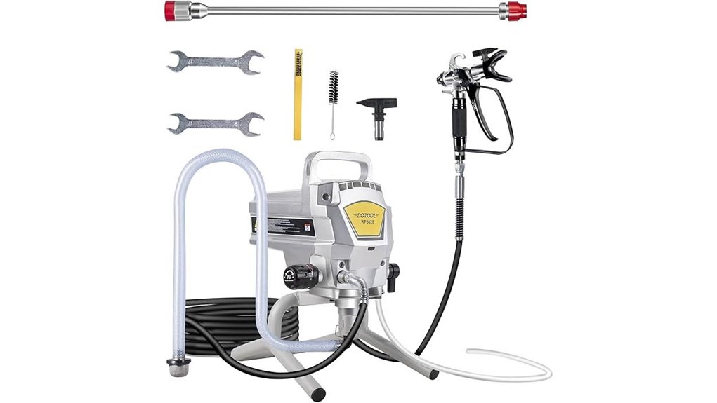 airless paint sprayer kit