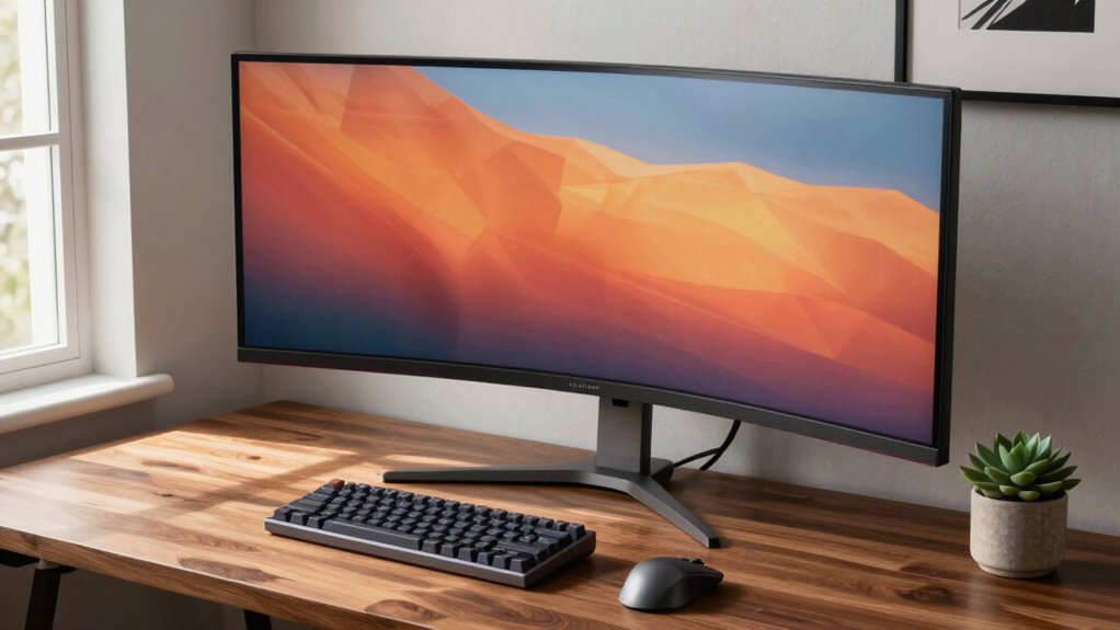 assess workspace for ultrawide monitor
