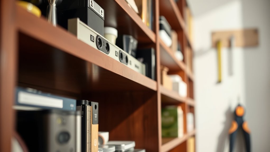 avoid crooked shelf installation