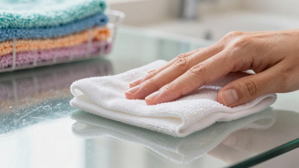 avoid harsh chemicals and softeners