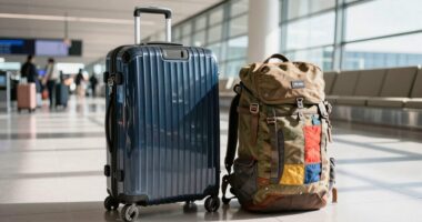 backpack or suitcase choice