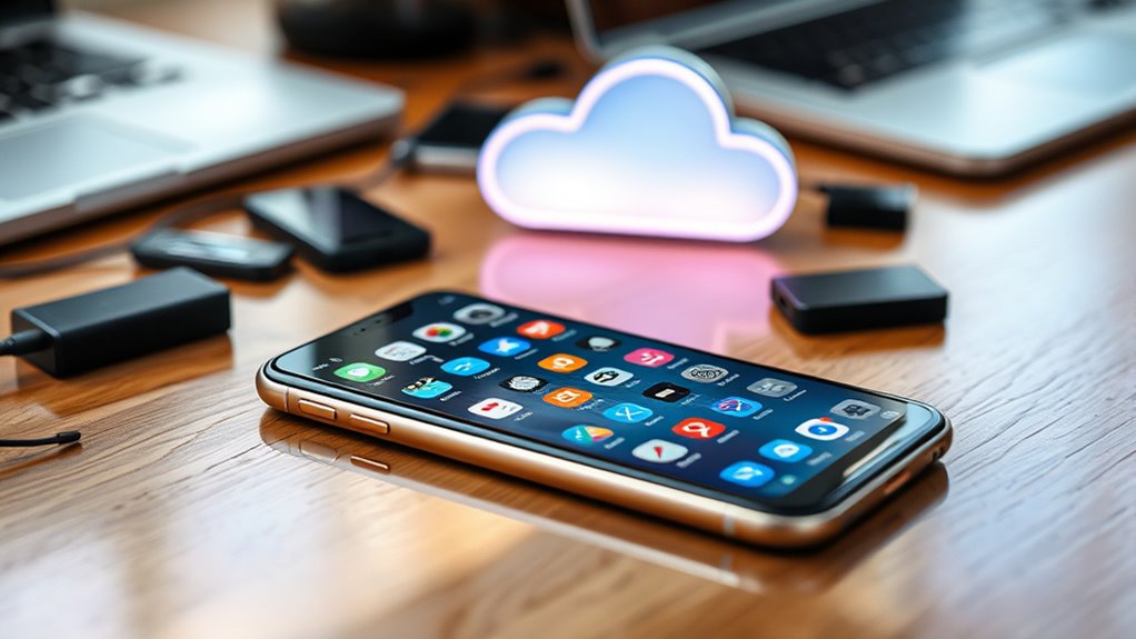 backup and transfer data