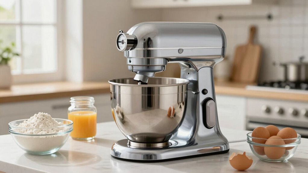 baking style mixer features