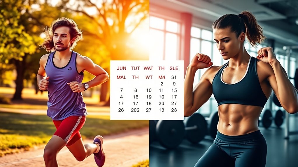 balanced workout schedule essentials