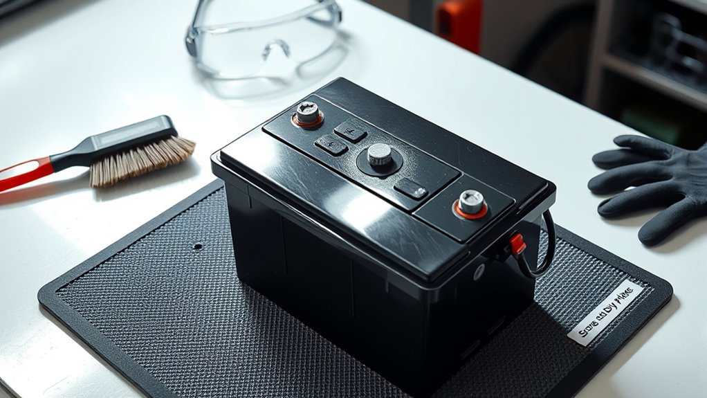 battery cleaning and maintenance