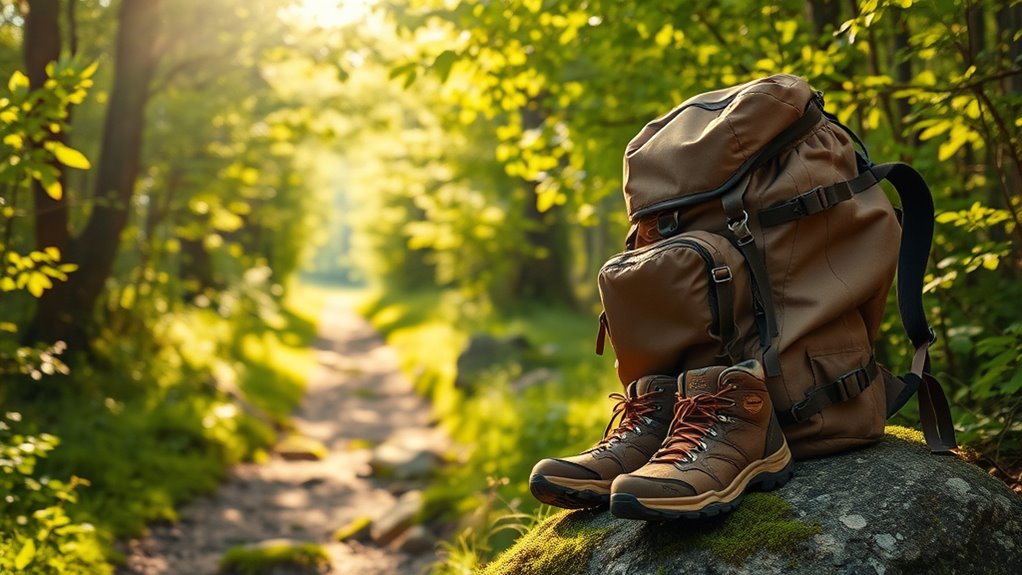 break in backpack gradually