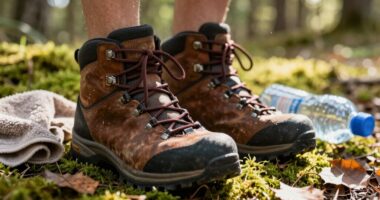 break in boots safely