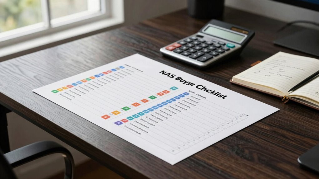 budgeting for nas purchase