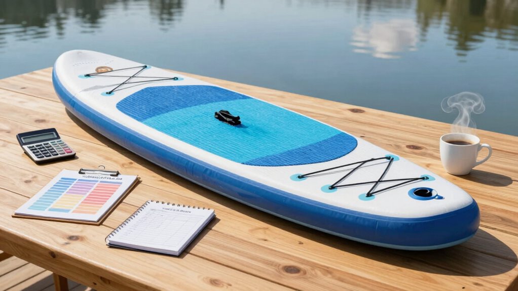 budgeting for paddle board essentials