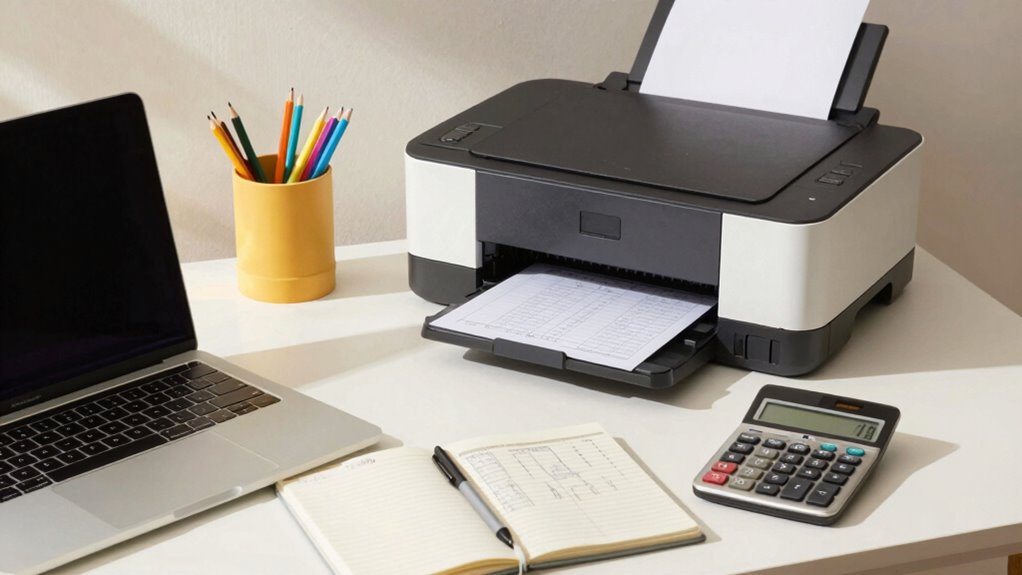 budgeting for printer expenses