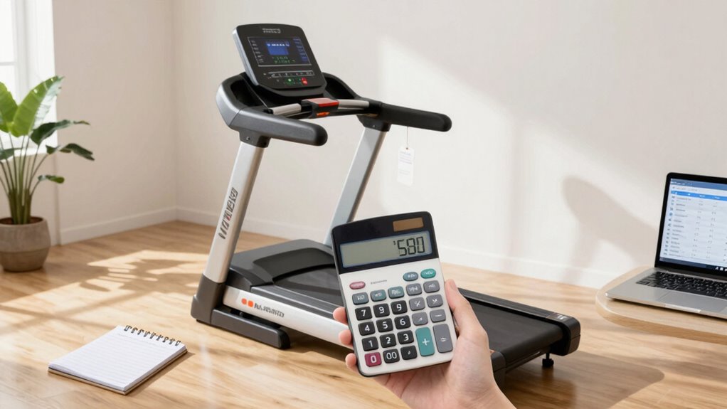 budgeting for treadmill purchase