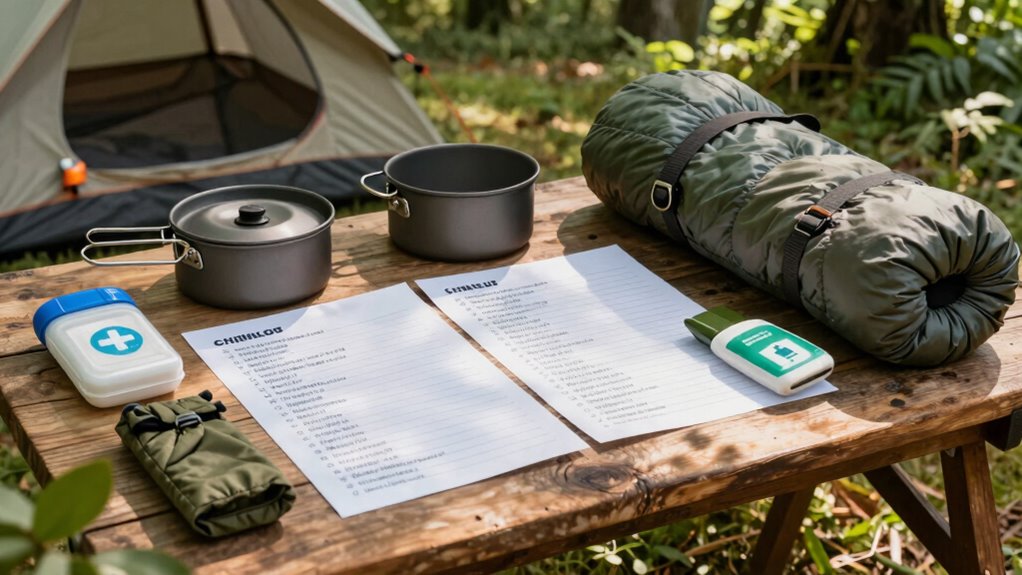 camping comfort and hygiene essentials