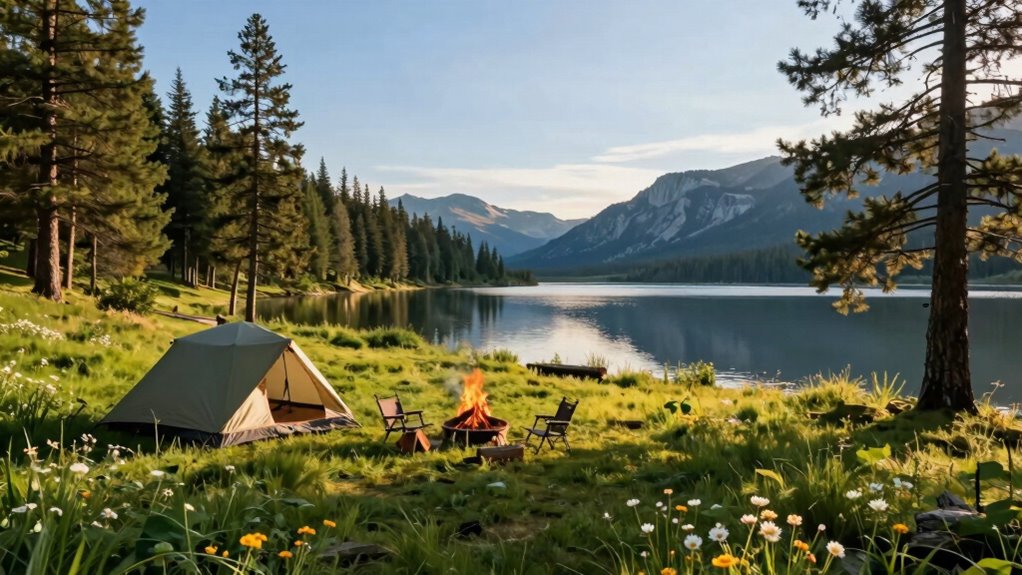 campsite selection factors prioritized