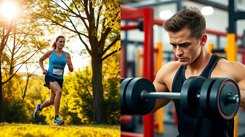 cardio enhances strength training