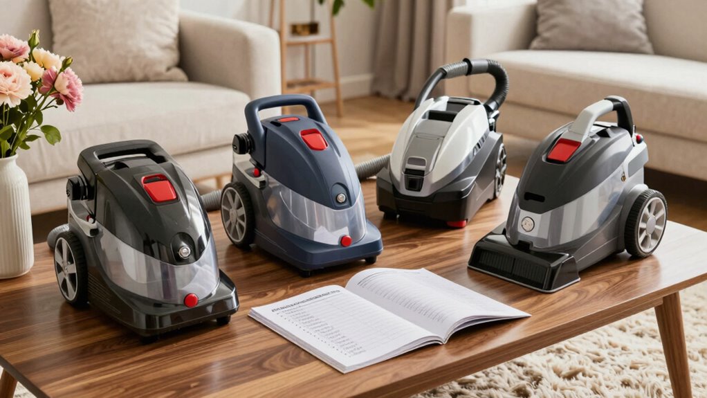 carpet cleaner buying checklist