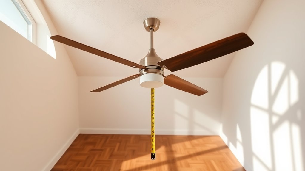 ceiling fan height guidelines