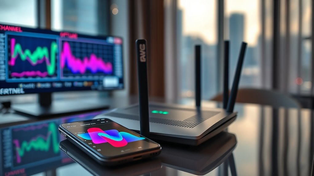 channel overlap affects performance