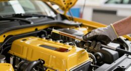 check engine oil level