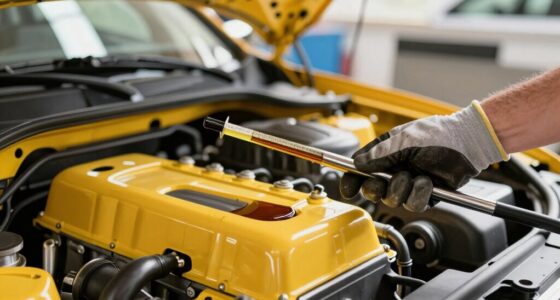 check engine oil level