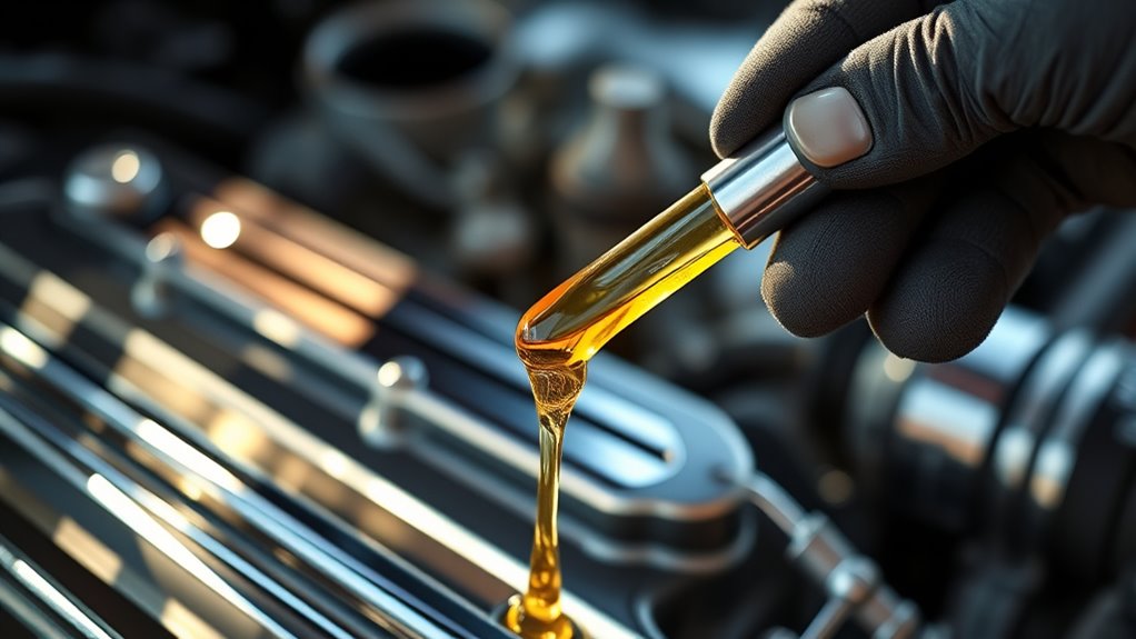 check engine oil level
