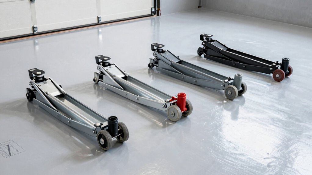 choose appropriate jack capacity