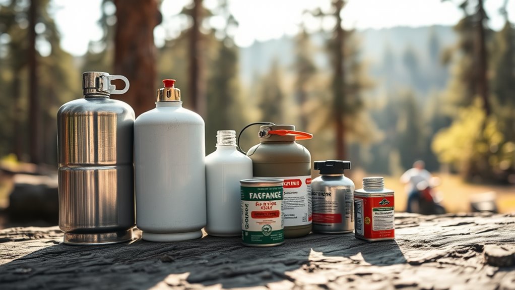 choose camping stove fuel
