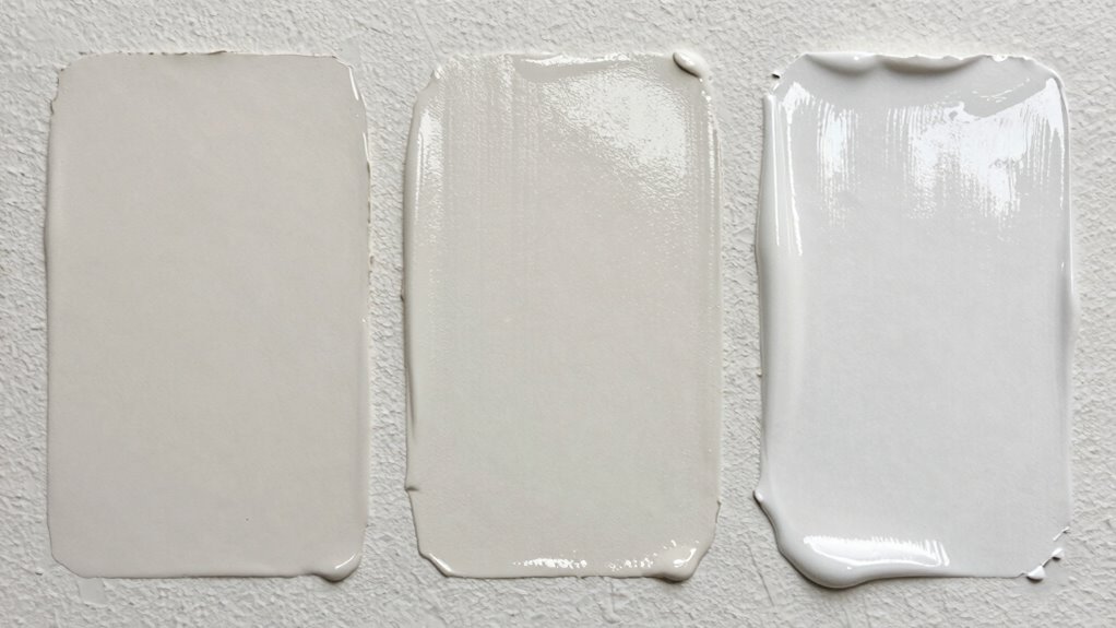 choose sheen based on function