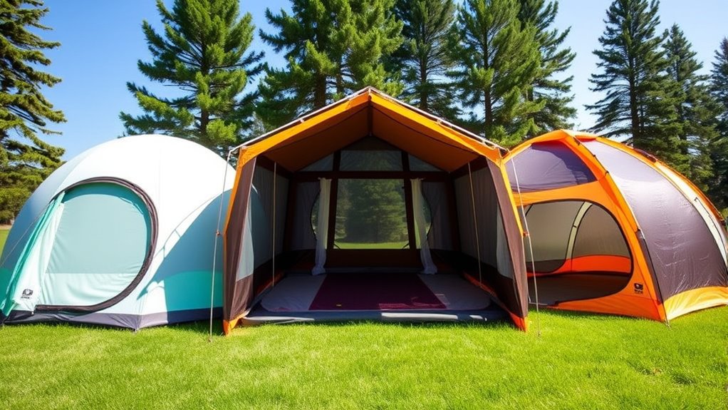 choose tent size wisely