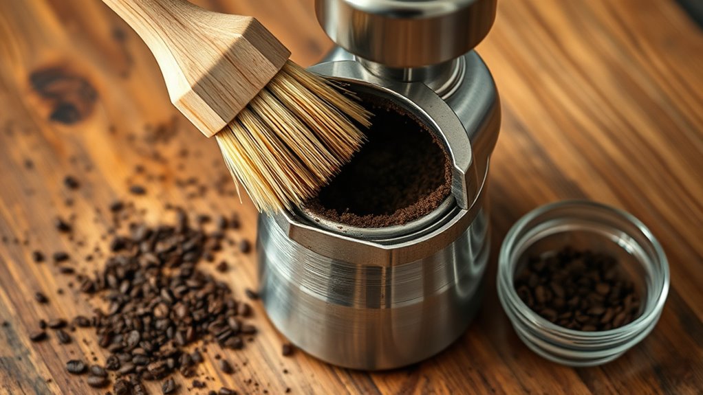 clean grinder better coffee