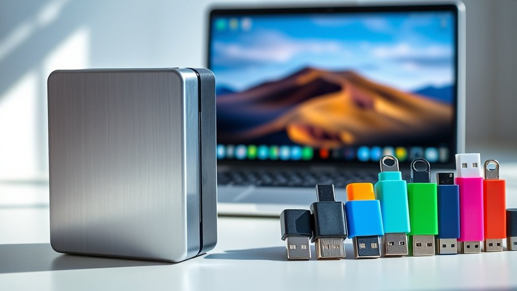 cloud and external backup