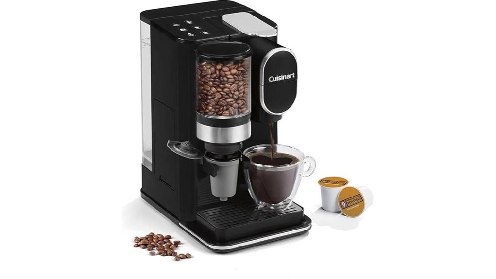 coffee maker and grinder