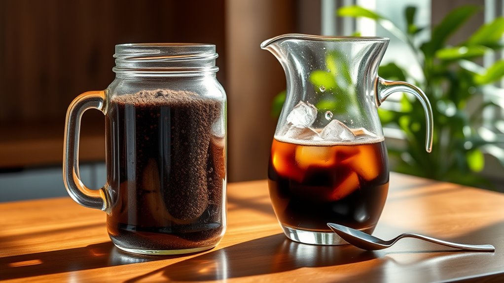 cold brew coffee steps