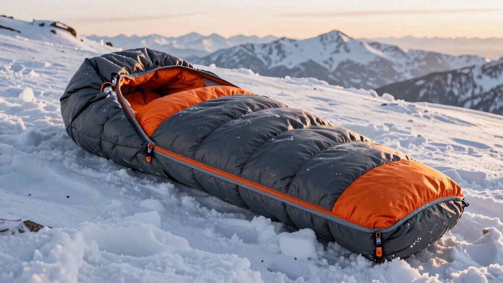 cold weather sleeping bag