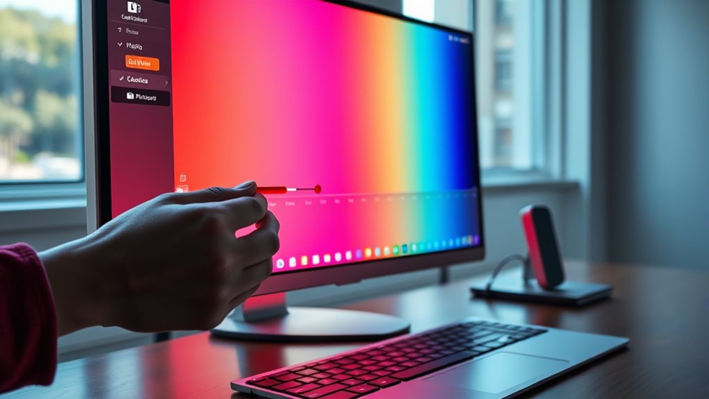 color accuracy adjustments guide