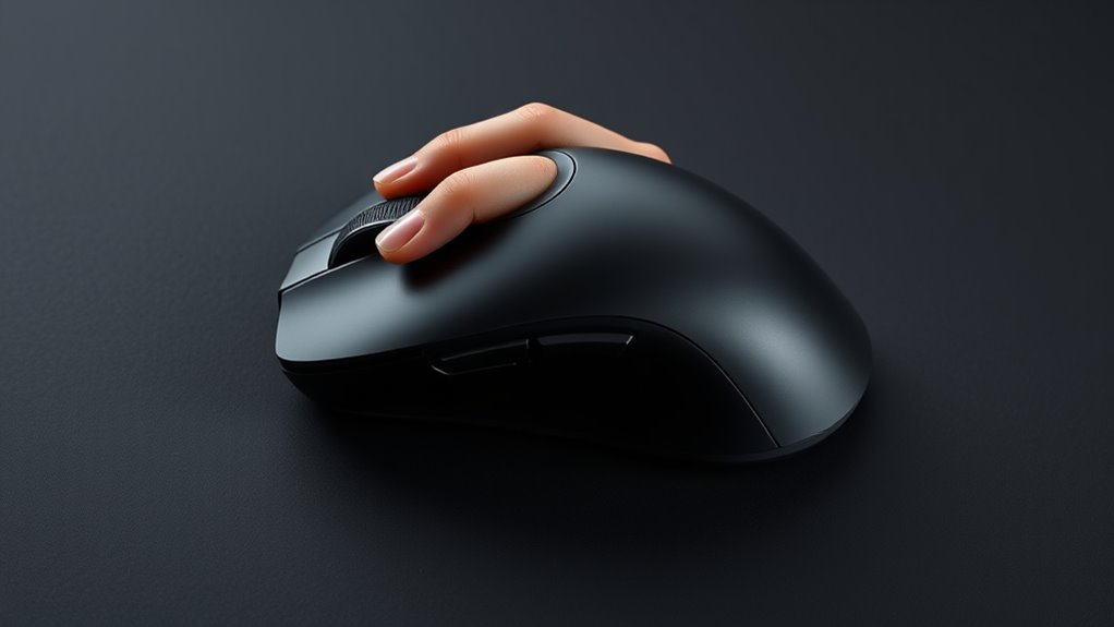 comfortable ergonomic palm grip