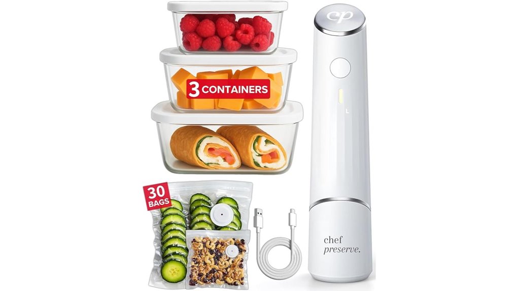 compact vacuum sealing system