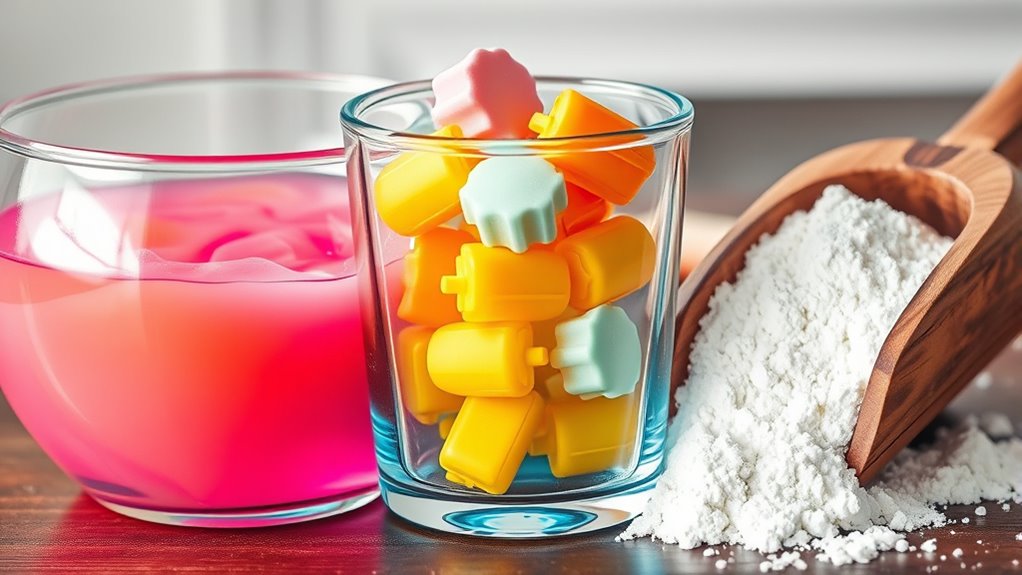 comparing laundry product benefits