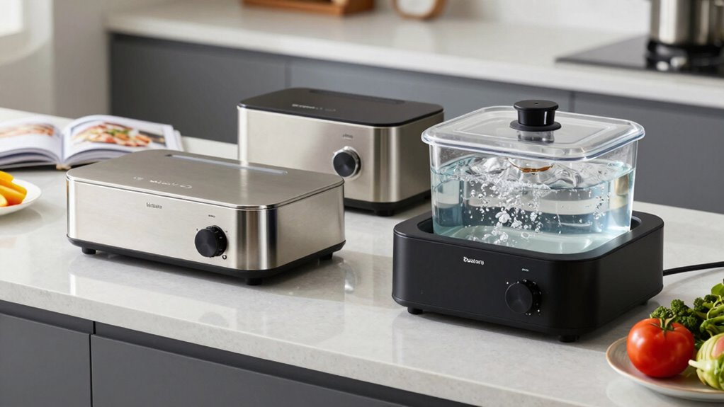 comparing sous vide features
