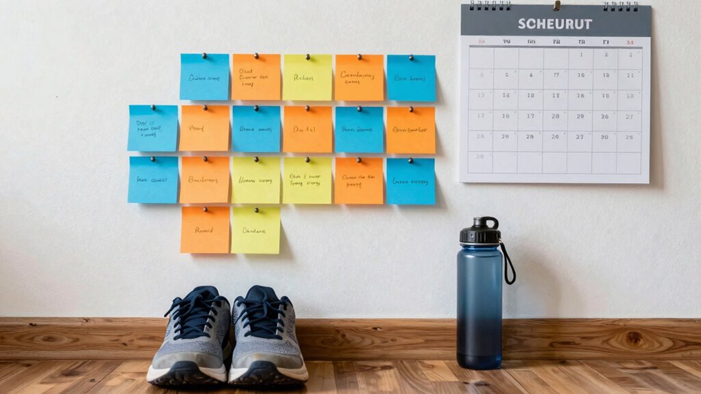 consistent training schedule tips