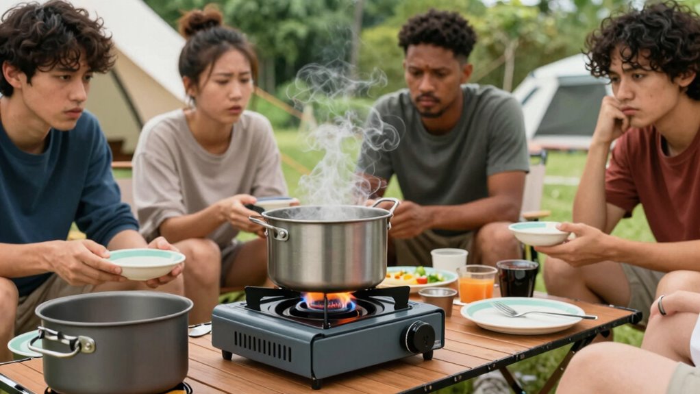 cooking capacity for groups