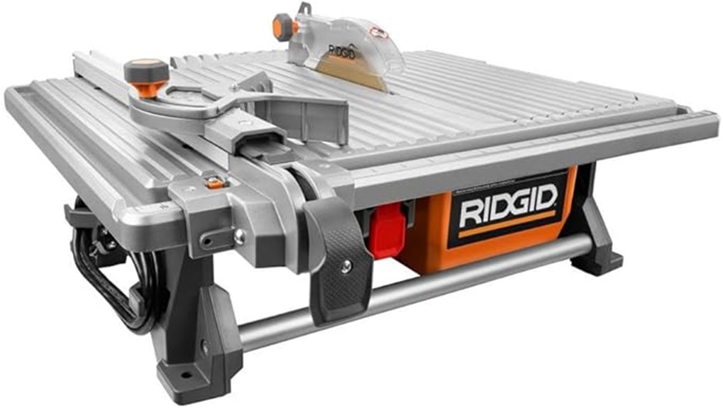 corded table top wet saw