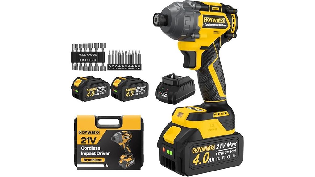 cordless impact driver kit