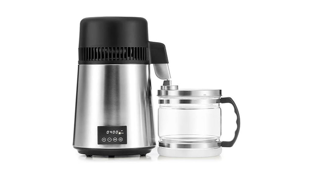 countertop water distillation device