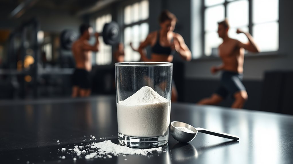 creatine enhances athletic performance