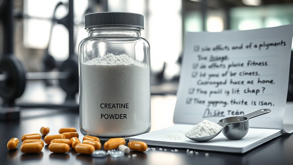creatine usage precautions advised